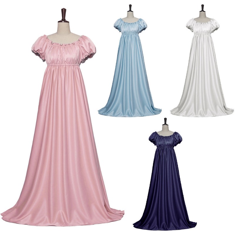 Evening Gown - 2026 Halloween Cosplay Dames Regency Bridgerton