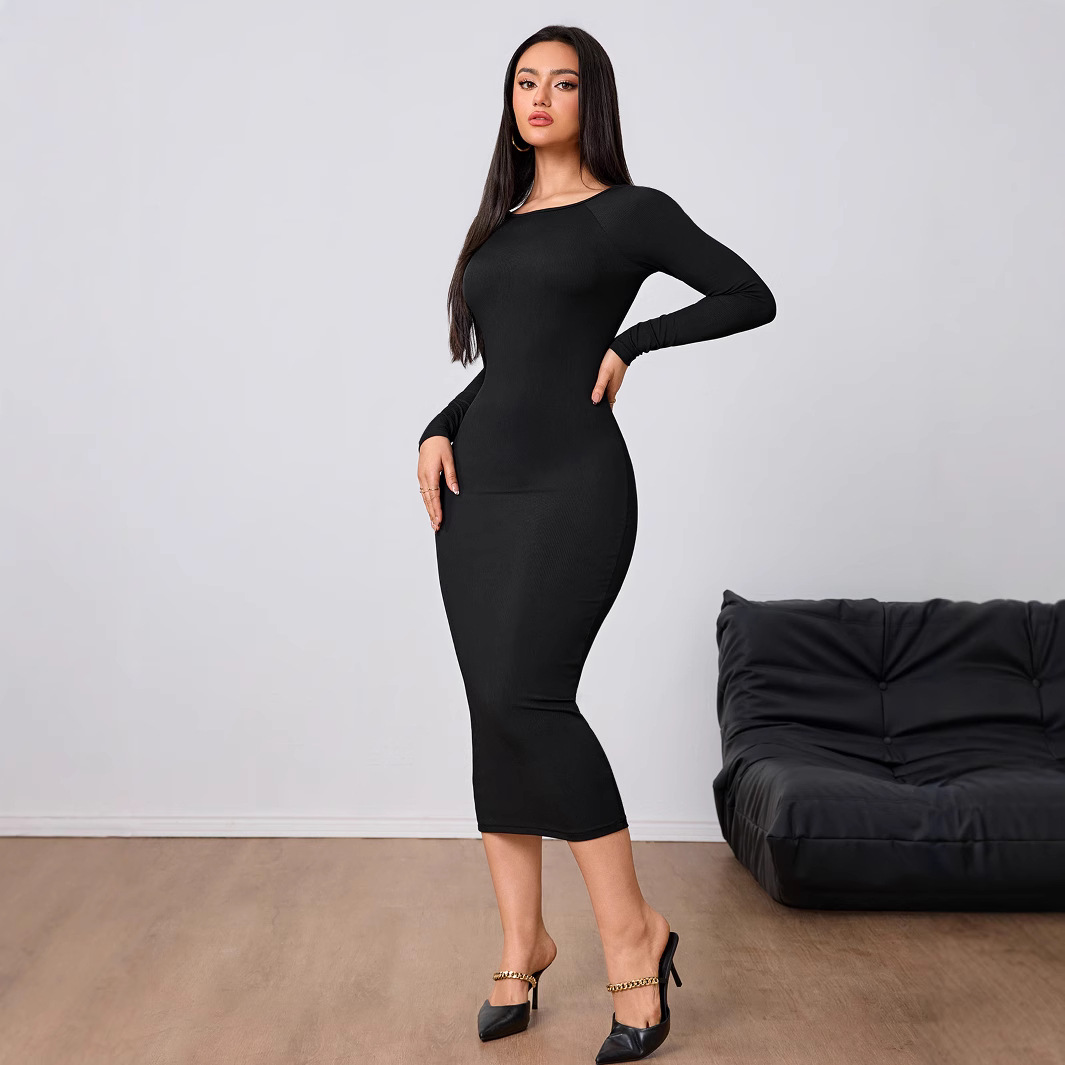 Midi Dress - Damesmode Simpele Jurk Lente Zomer Sexy