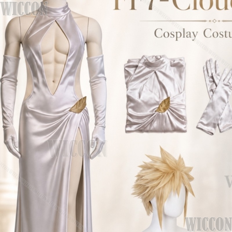 FF7 Cosplay Cloud High Slit tr - Evening Gown recensie en prijs