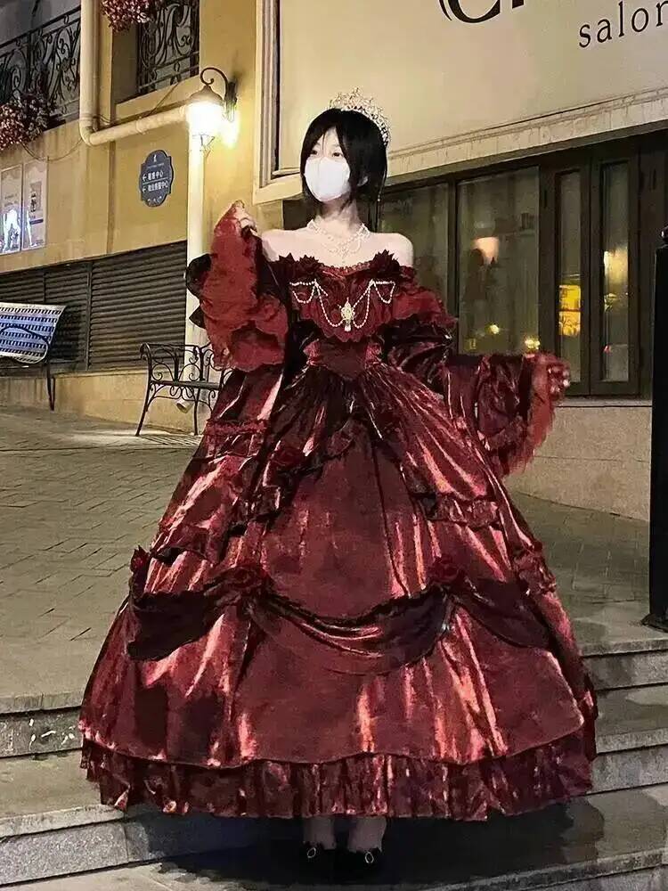 Schoonheid prinses jurk rode L - Formal Skirt recensie en prijs