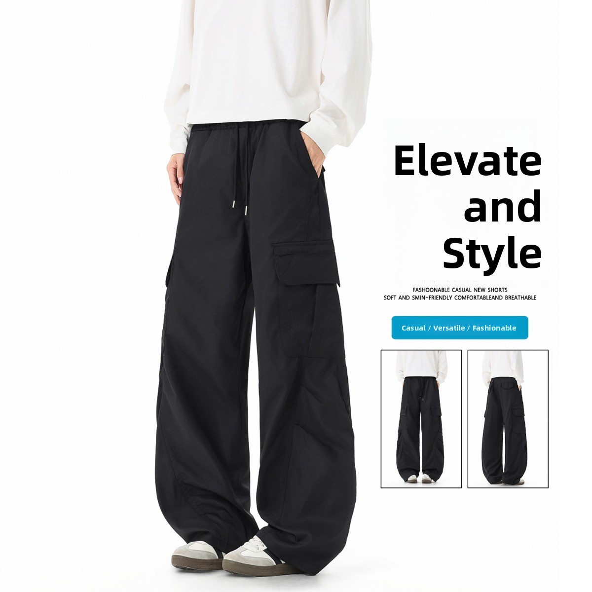 Trendy 3D-gekrooyde sportbroek - Tailored Trouser Wide recensie en prijs