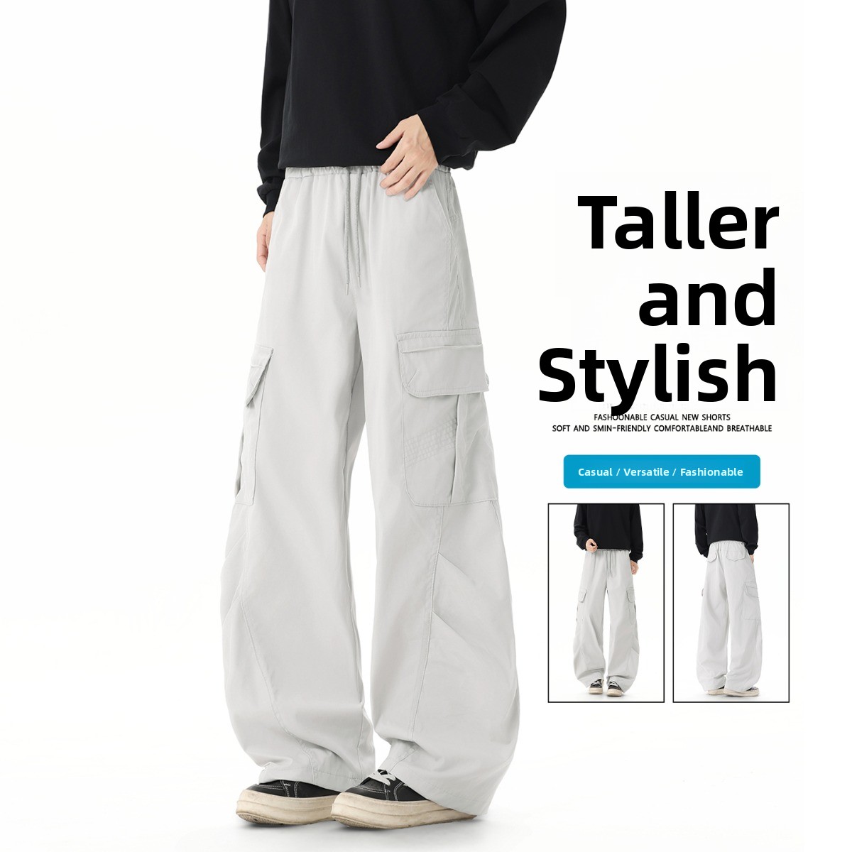Trendy 3D-gekrooyde sportbroek - Tailored Trouser Wide recensie en prijs