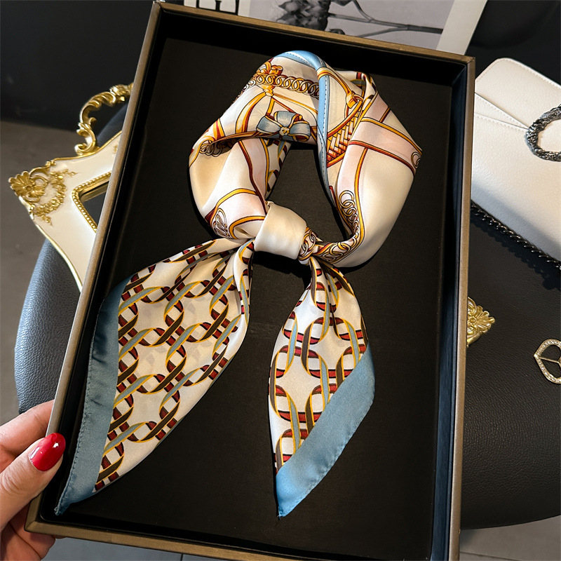 Luxe vrouwelijke vierkante sja - Silk Blouse recensie en prijs